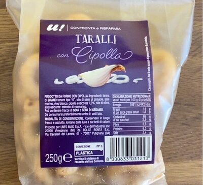 Taralli con cipolla
