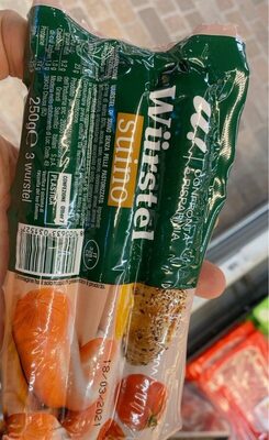 Wurstel Suino front packaging
