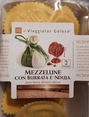 Mezzelune burrata e nduja