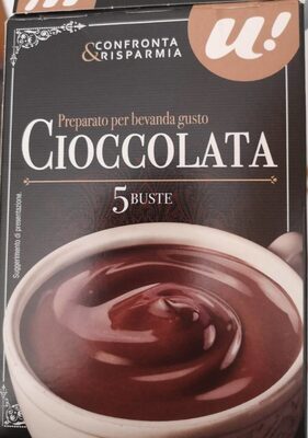 Preparato per bavanda gusto Cioccolata front packaging