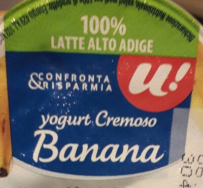Yogurt cremoso banana