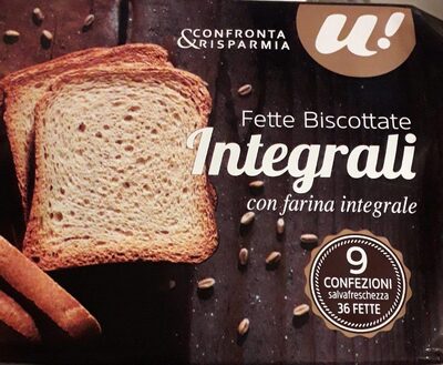 Fette biscottate integrali