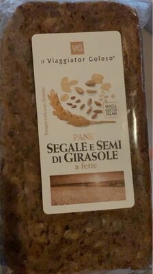 Pane segale e semi di girasole