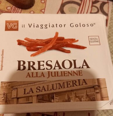 Bresaola alla julienne front packaging