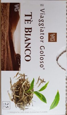 Tè bianco front packaging