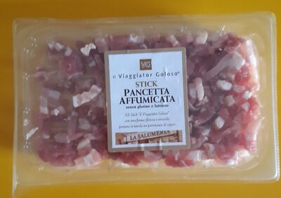 Stick pancetta affumicata front packaging