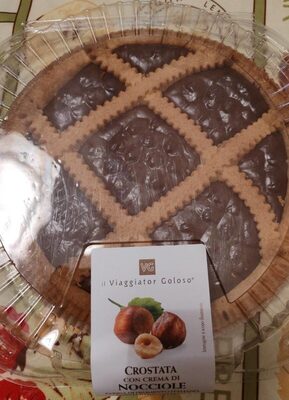 Crostata con crema di nocciole