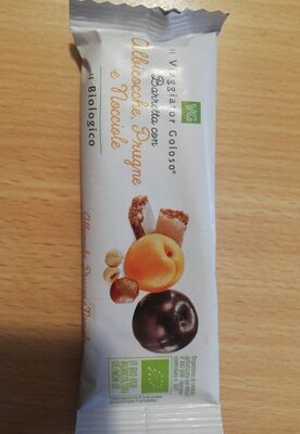 Barretta con albicocche prugne e nocciole