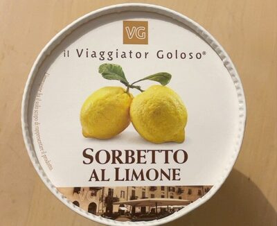 Sorbetto al limone front packaging