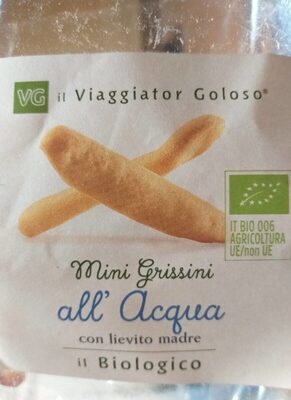 Mini grissini all'acqua