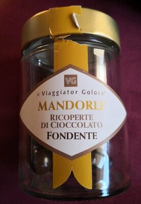 Mandorle ricoperte di cioccolato fondente