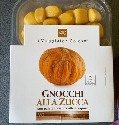 Gnocchi alla zucca front packaging