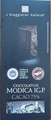 Cioccolato di Modica IGP front packaging