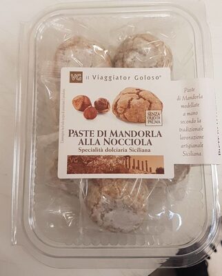 Paste mandorla alla nocciola