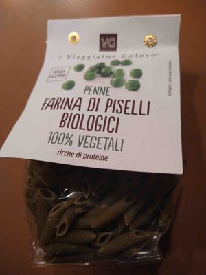 Penne Farina di piselli biologici