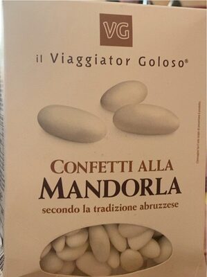Confetti alla mandorla front packaging