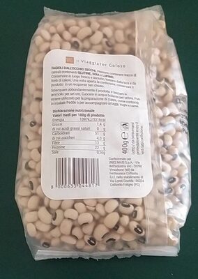 Fagioli dall'occhio secchi