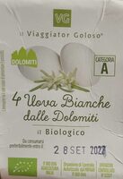 Uova bianche delle Dolomiti