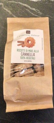 Biscotti di mais alla cannella