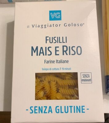 Fusilli mais e riso