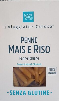 PENNE MAIS E RISO SENZA GLUTINE