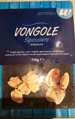 Vongole sgusciate
