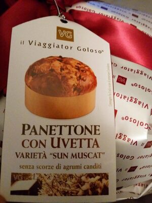 Panetone con uva