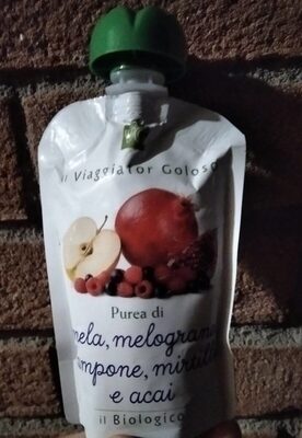 Purea di frutta front packaging