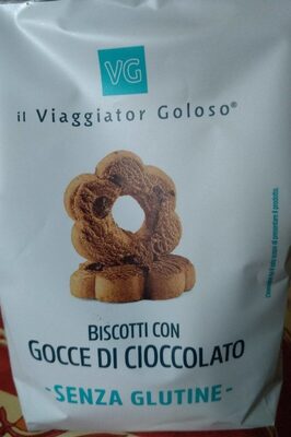 Biscotti con gocce di cioccolato