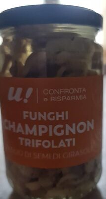 Funghi champignon trifolati front packaging
