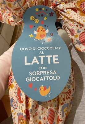 Uovo di cioccolato al latte