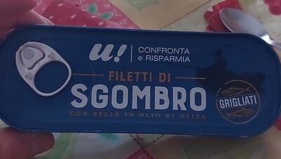 Filetti di sgombro front packaging