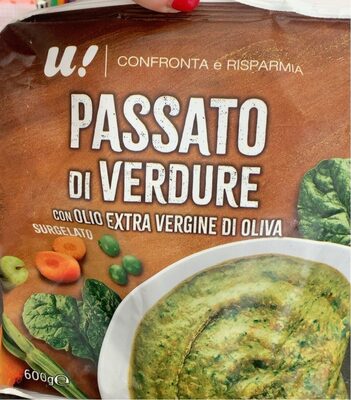 Passato di verdura front packaging