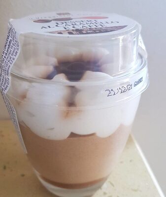 Dessert al caramello e caffè front packaging