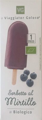 Sorbetto al mirtillo