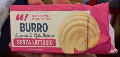 Burro senza lattosio