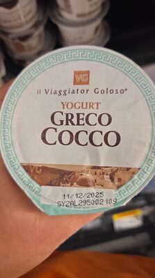 Yogurt greco cocco