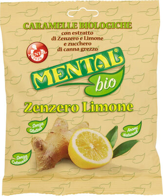 Bio caramelle biologiche zenzero limone