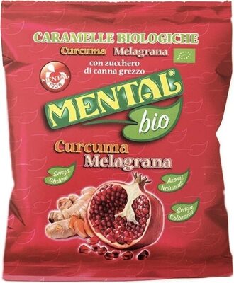 Caramelle curcuma e melagrana