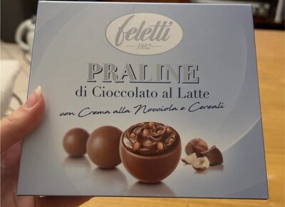 Praline di cioccolato al latte