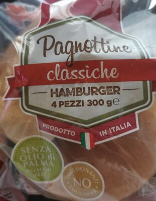 Pagnottine classiche hamburger