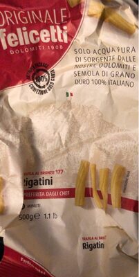 Rigatini front packaging