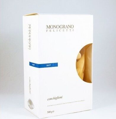Organic Matt Conchiglioni Pasta By Monograno