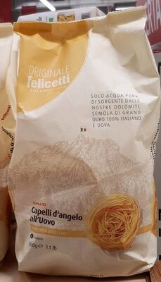 Capelli d'angelo all'uovo