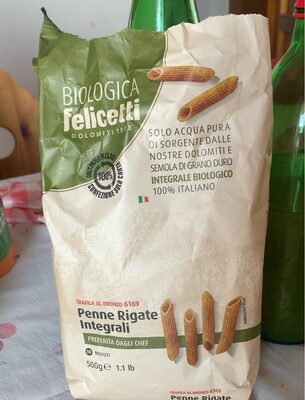 Penne rigate integrali nudel