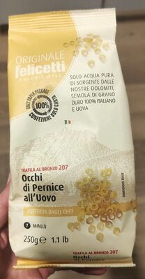 Occhi di pernice all'uovo