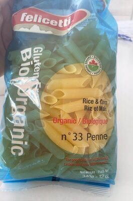 No 33 Organic Penne Rice & Corn