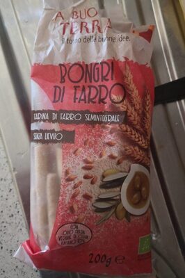 Bongri di Farro front packaging