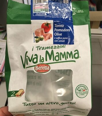 I tramezzini - Tonno pomodoro olive front packaging