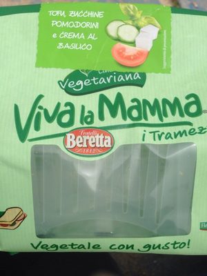 Tramezzino Tofu Pomodorini e crema al basilico